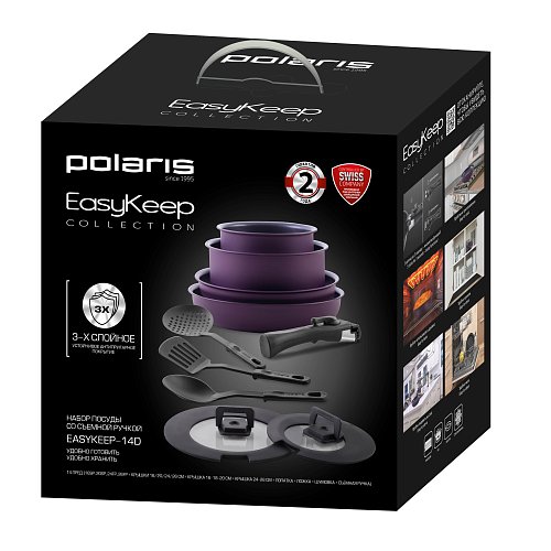 Polaris EasyKeep-14D ыдыс жинағы - 14 дана фото 14