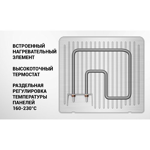 Грыль-прэс Polaris PGP 2302D фото 9