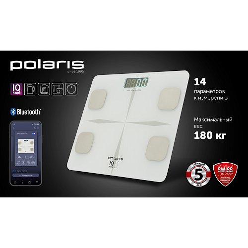 Еденге арналған таразы Polaris PWS 1894 IQ Home фото 6