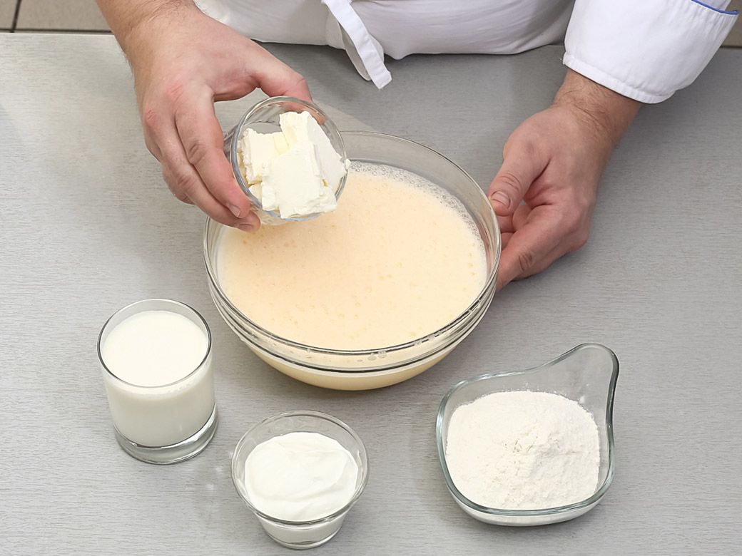 Сырный кекс в мультиварке - шаг 1