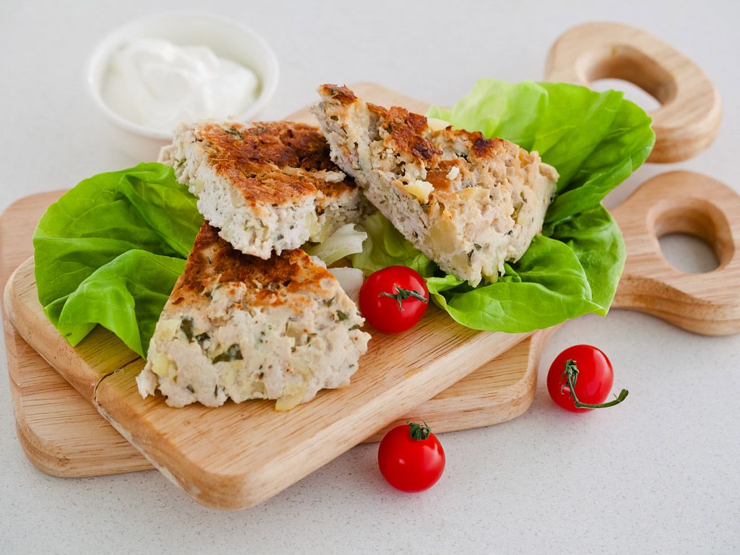 Митлоф из индейки в мультиварке