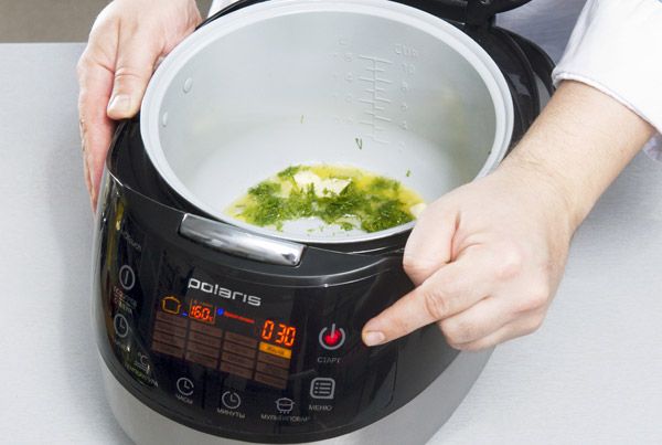 Рыбный суп с укропом в мультиварке - шаг 2