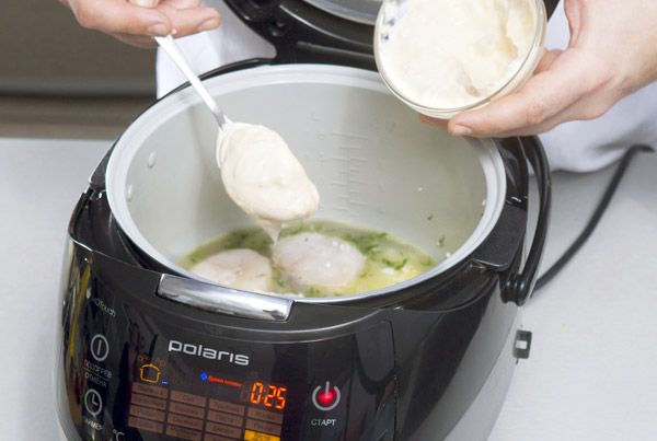 Рыбный суп с укропом в мультиварке - шаг 3