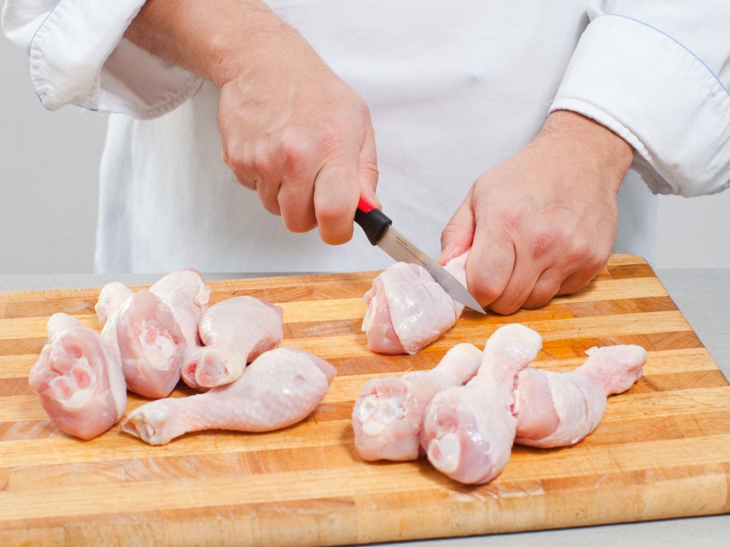 Рецепт: Куриные голени в остром маринаде в мультиварке - шаг 1