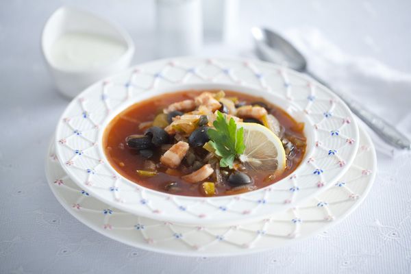 Солянка сборная мясная в мультиварке