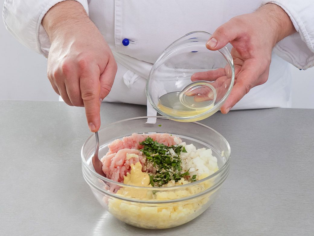 Митлоф из индейки в мультиварке - шаг 3