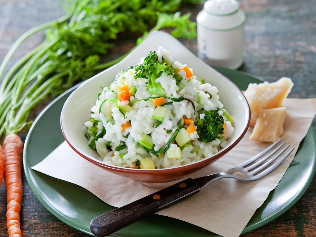 Весеннее ризотто в мультиварке - шаг 4