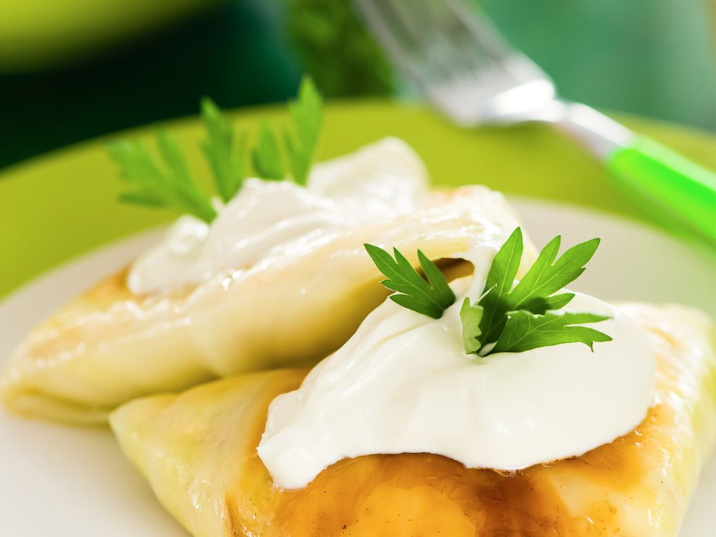 Голубцы с творогом в мультиварке