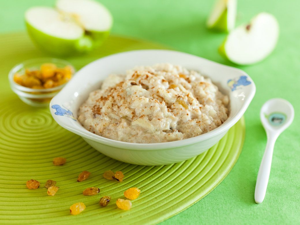 Овсяная каша с яблоком, изюмом и корицей в мультиварке - шаг 5